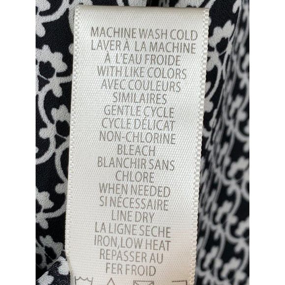 Max studio S2K embroider ruffle top size large relaxed 1758 - Picture 7 of 11